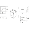 Кухонная мойка GRANULA 4451 КРЕМАН кварц 4451 KPEMAH